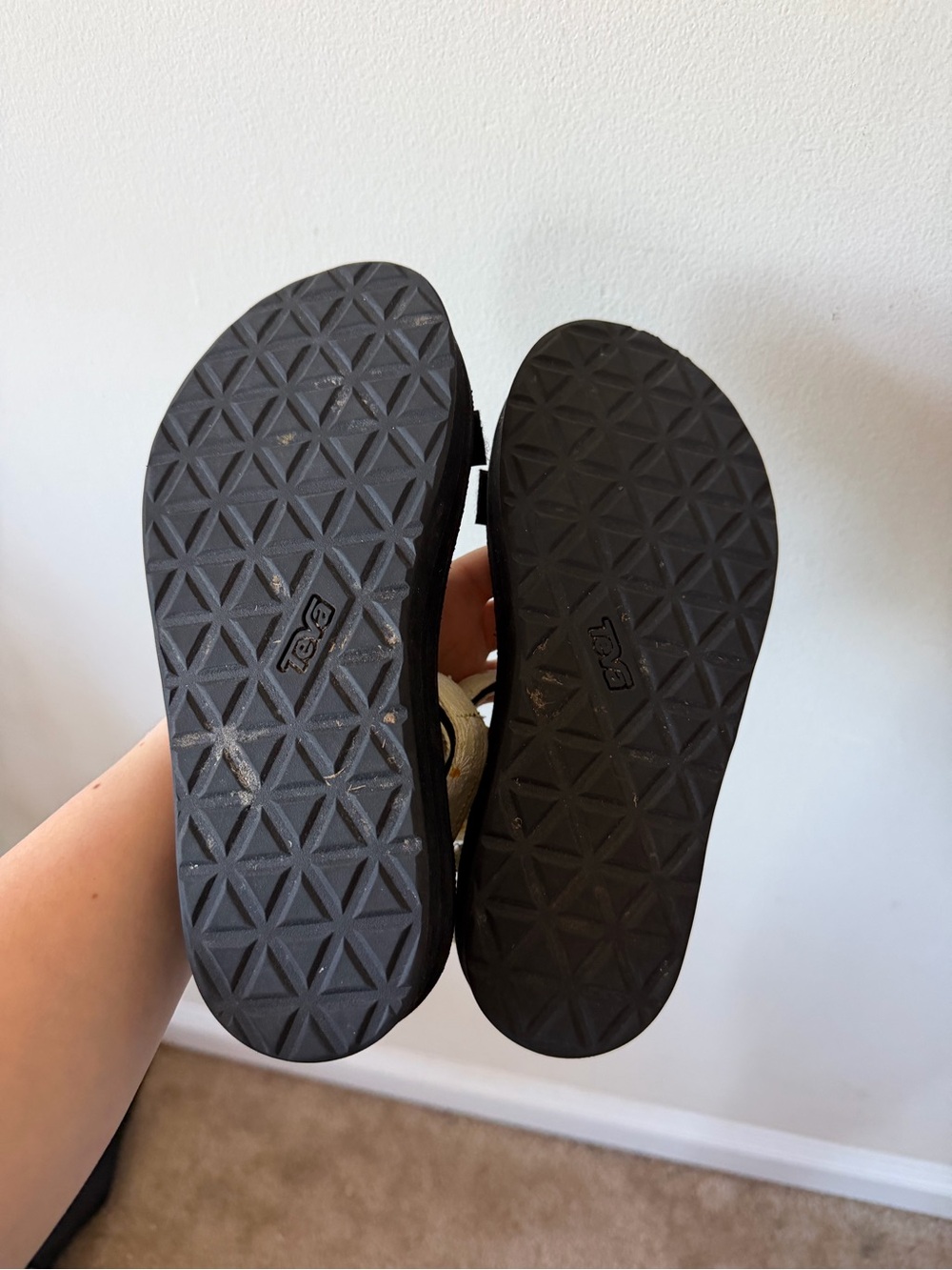 Teva Platform Daisy Print Sport Sandals - Picture 3 of 5